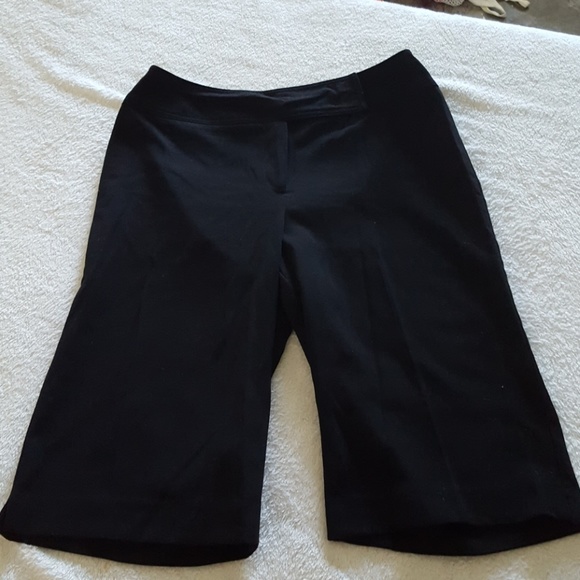 Cropped black work pants - Picture 1 of 4